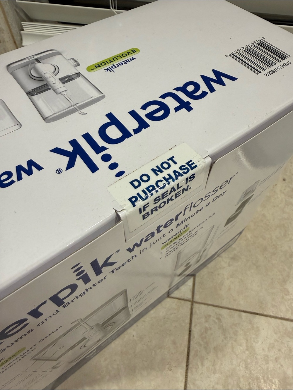 BRAND NEW Waterpik Waterflosser - Not Opened - Picture 3 of 6
